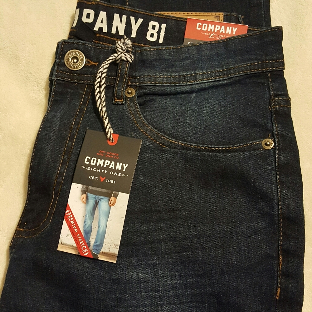 Company eighty one *new* mens slim fit jeans